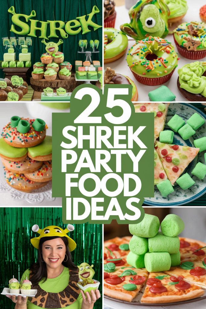 shrek party food