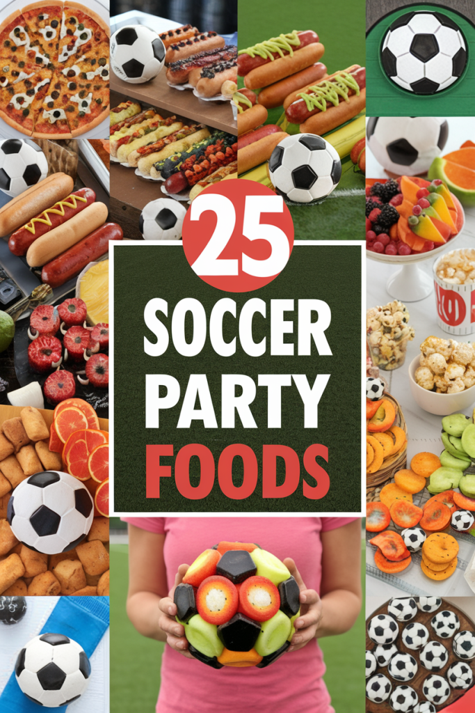 Soccer Party Foods