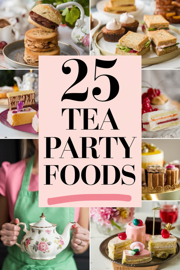 Easy Tea Party Foods