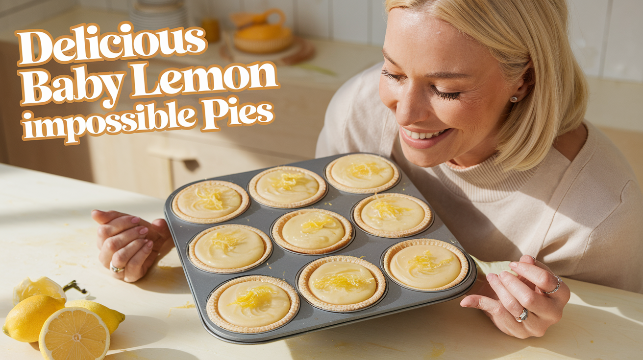 Baby Lemon Impossible Pies