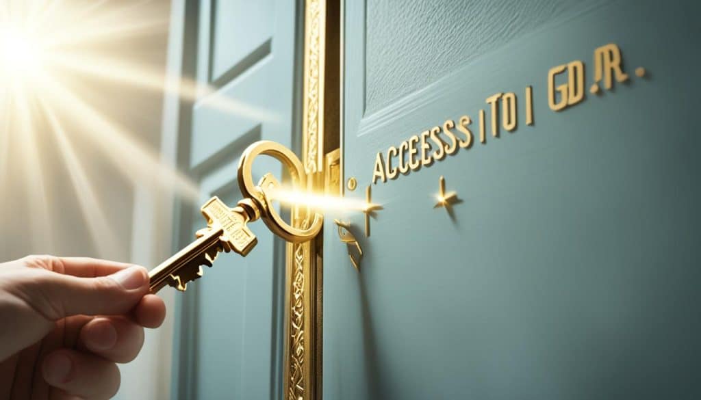 Access to God's power