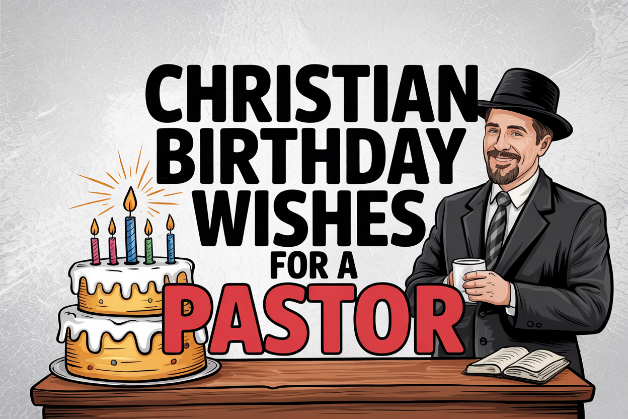 Christian Birthday Wishes For a Pastor