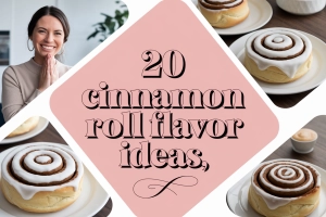cinnamon roll flavor ideas