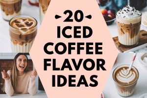 iced coffee flavor ideas