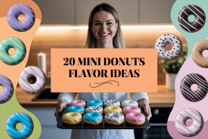 mini donuts flavor ideas