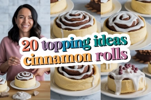 topping ideas for cinnamon rolls