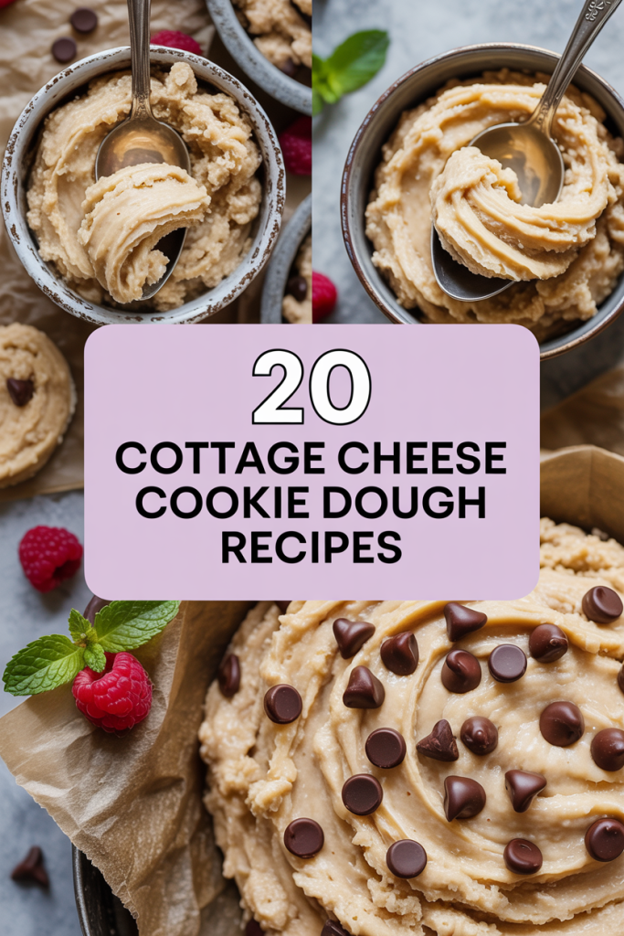 20 Cottage Cheese Cookie Dough Recipes