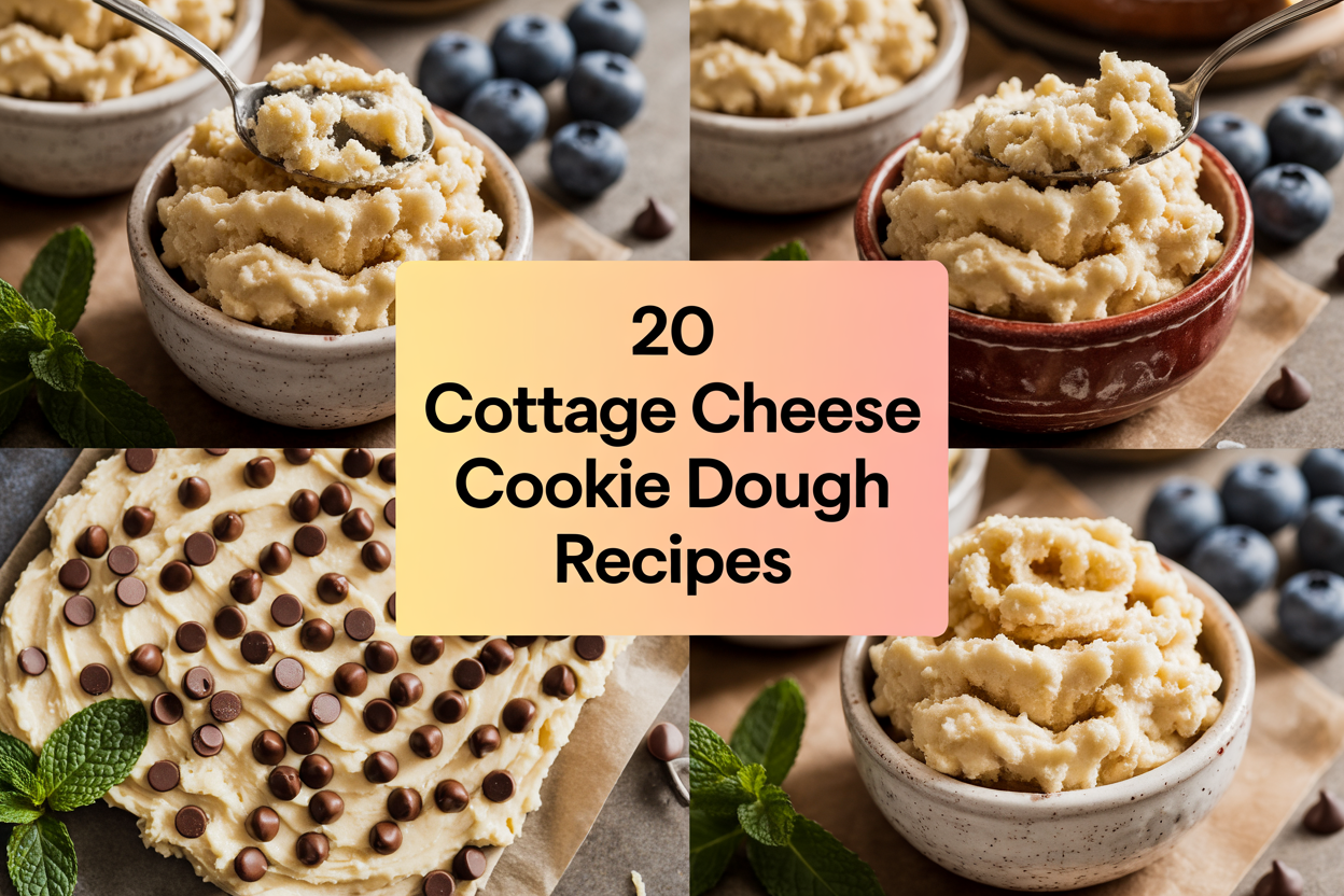 20 Cottage Cheese Cookie Dough Recipes