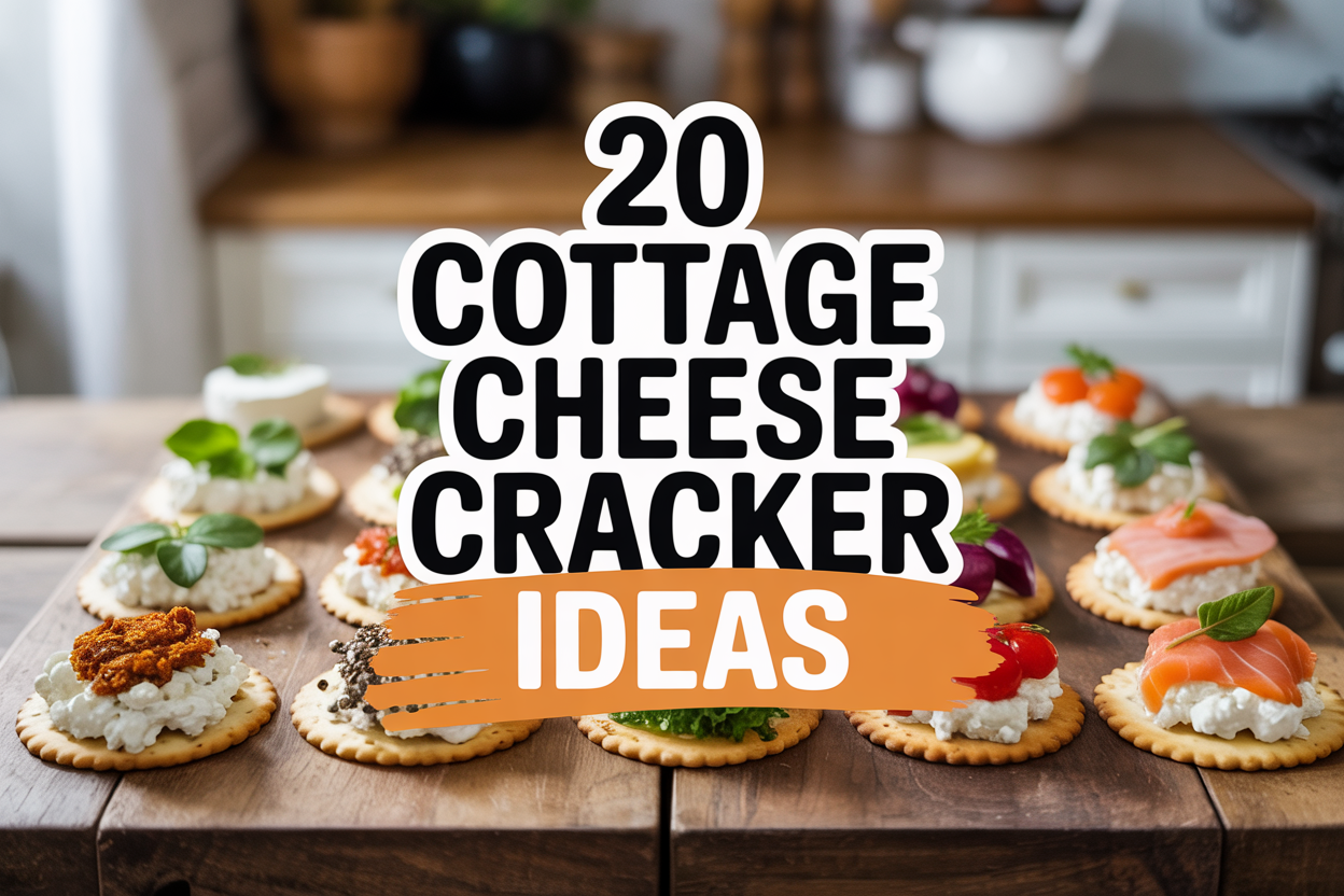 20 Cottage Cheese Cracker Ideas