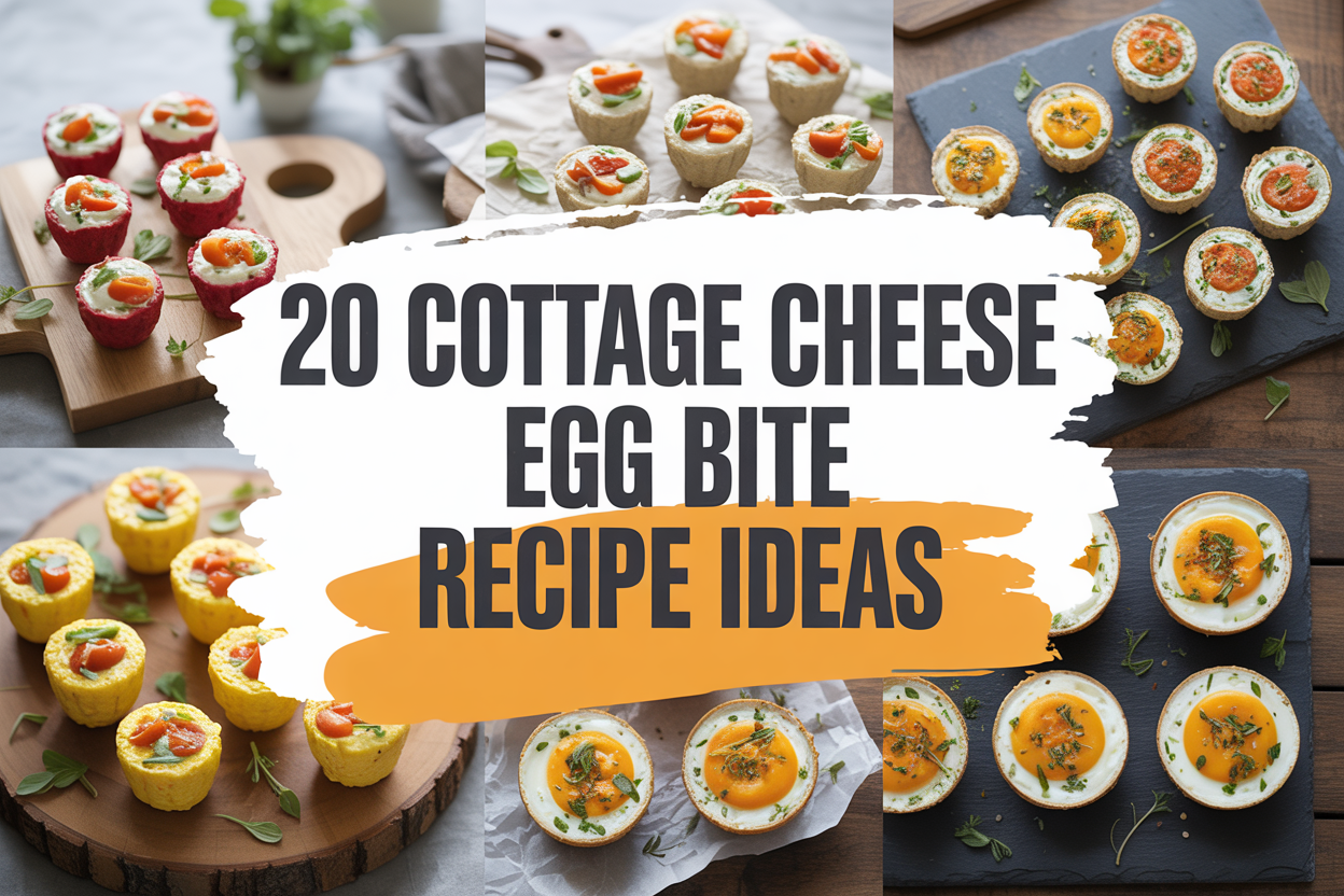 20 Cottage Cheese Egg Bite Recipe Ideas