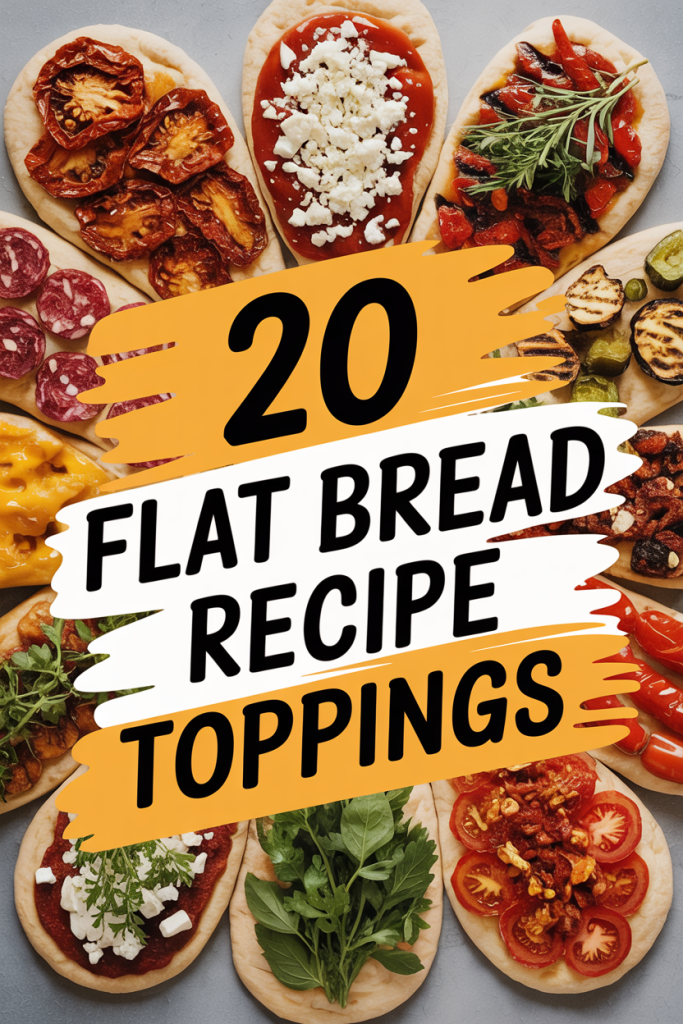 20 Flat Bread Recipe Toppings Ideas