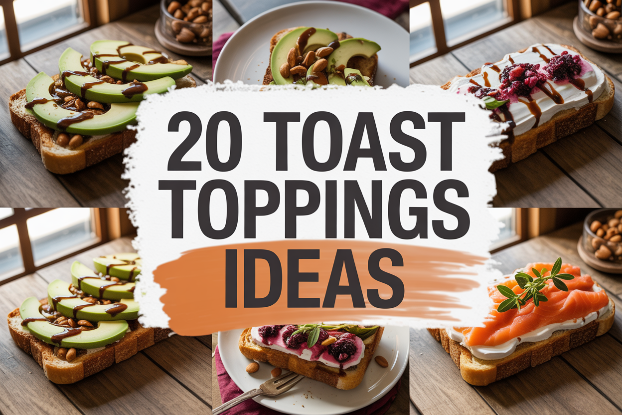 20 Toast Toppings Ideas