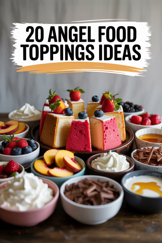 20 Angel Food Cake Toppings