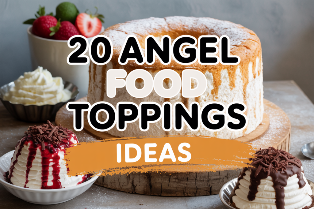 Angel Food Toppings