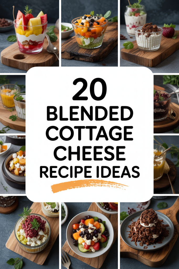 Blended Cottage Cheese Recipe Ideas