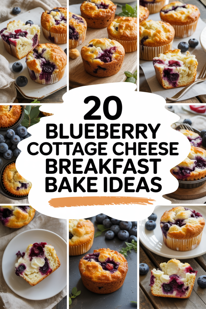 Blueberry Cottage Cheese Breakfast Bake Ideas