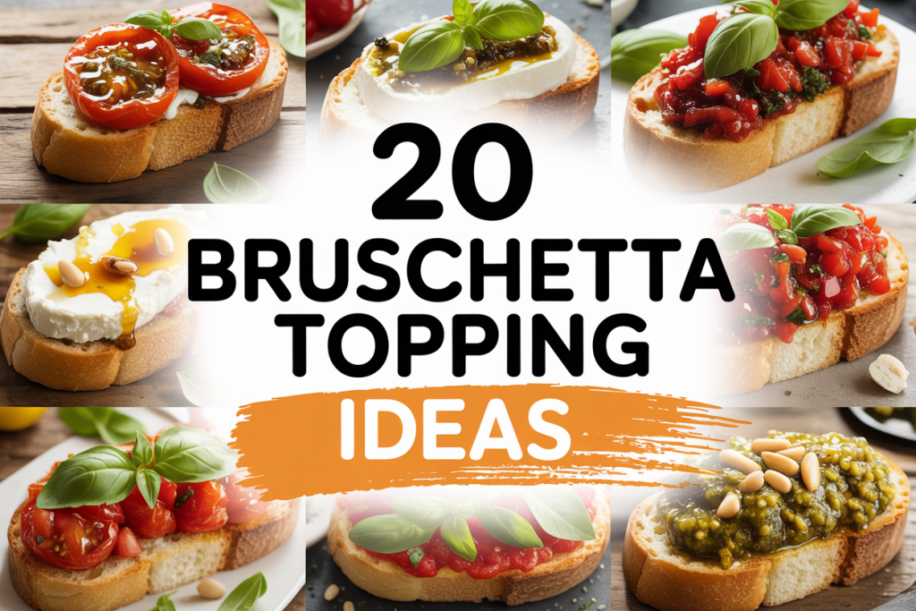 Bruschetta Topping Ideas