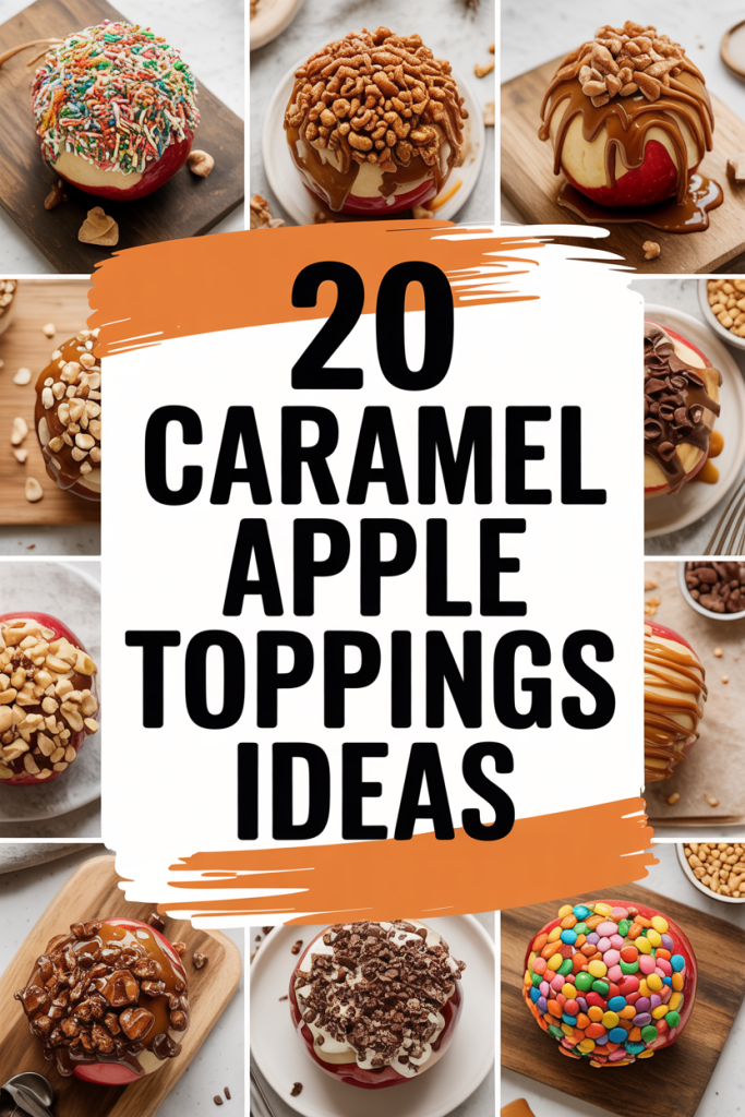Sweet, Salty, Crunchy: The Ultimate Caramel Apple Topping Guide
