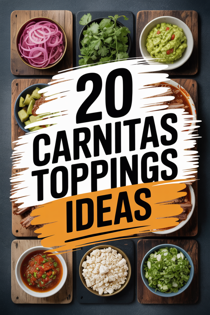 Carnitas Topping Ideas