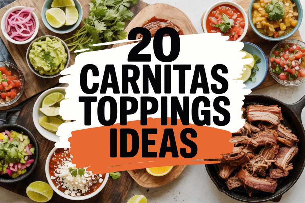 Carnitas Topping Ideas