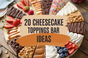 Cheesecake Toppings Bar Ideas