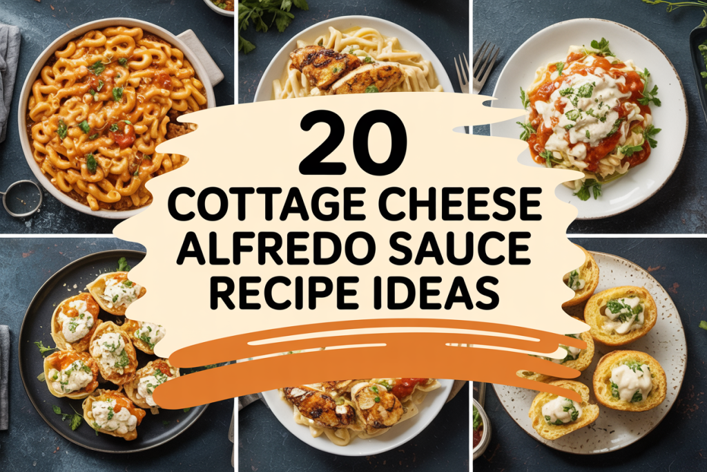 Cottage Cheese Alfredo Sauce