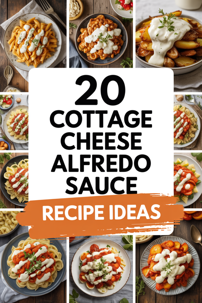Cottage Cheese Alfredo Sauce