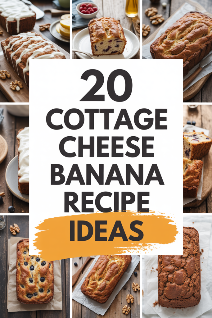 Cottage Cheese Banana Bread Recipe Ideas