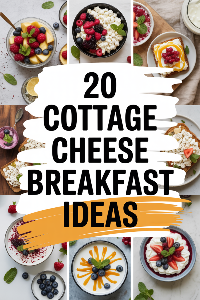 Cottage Cheese Breakfast Ideas