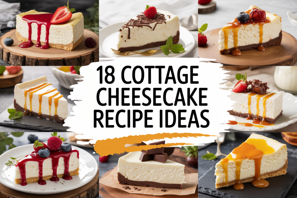 Cottage Cheese Cheesecake Recipe Ideas