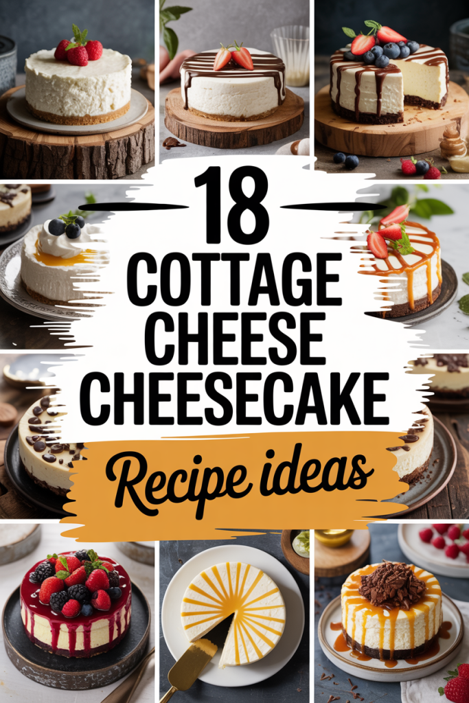 Cottage Cheese Cheesecake Recipe Ideas