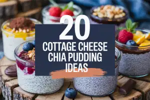 Cottage Cheese Chia Puddings