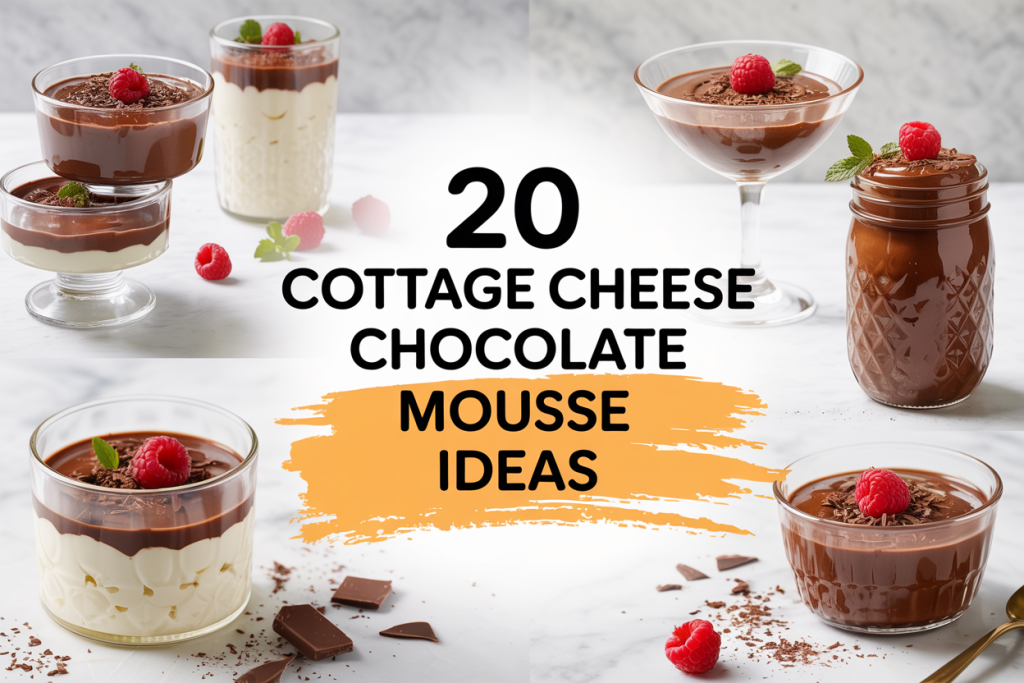 Cottage Cheese Chocolate Mousse