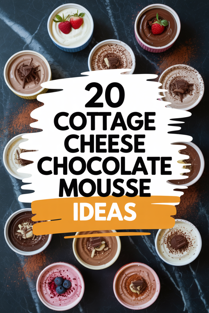Cottage Cheese Chocolate Mousse