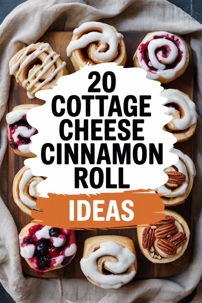 Cottage Cheese Cinnamon Rolls