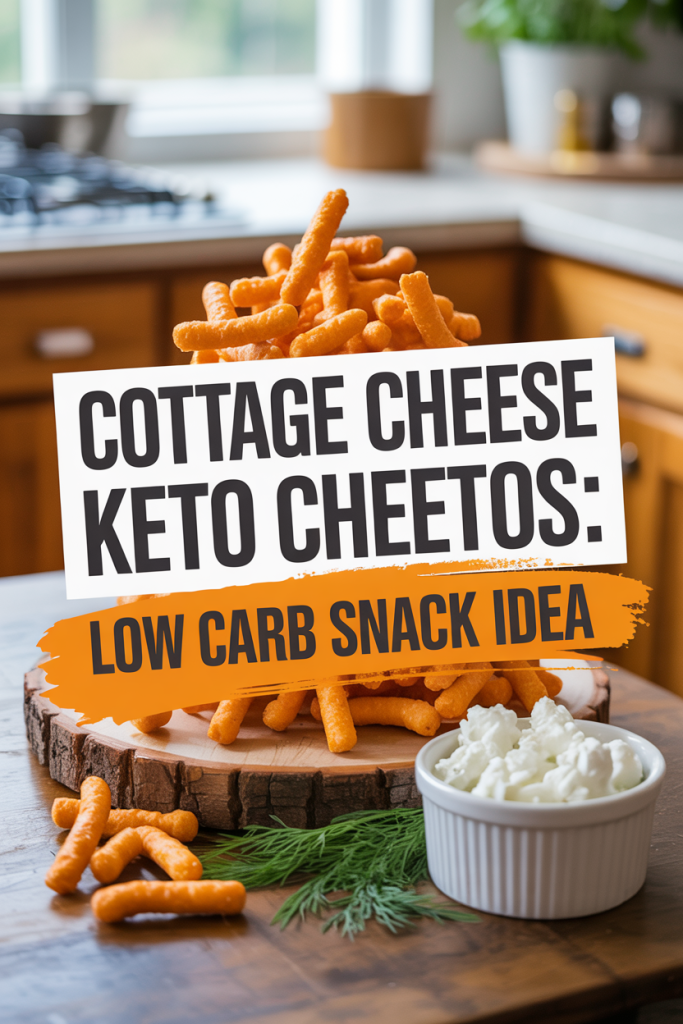 Cottage Cheese Keto Cheetos