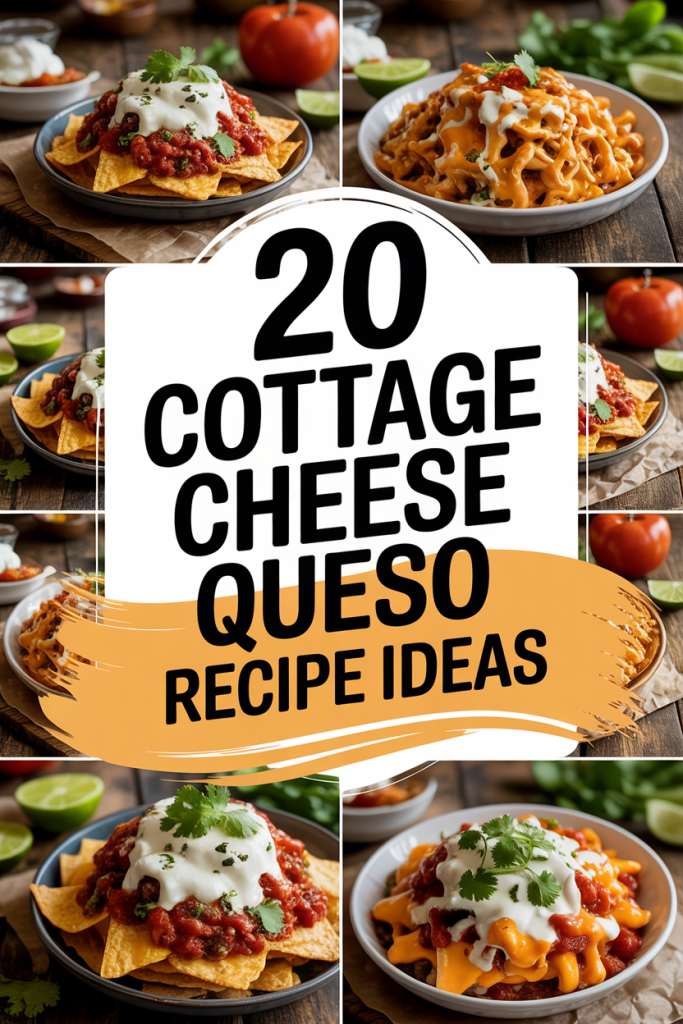 Cottage Cheese Queso Recipe Ideas