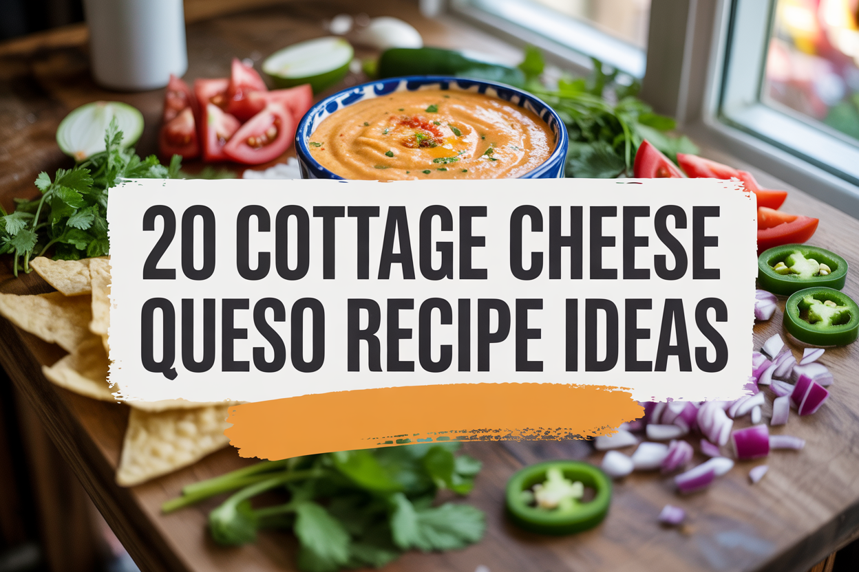Cottage Cheese Queso Recipe Ideas