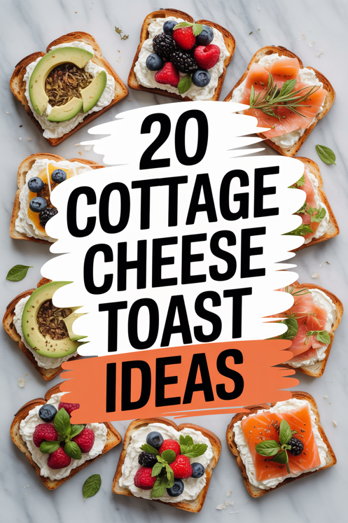 Cottage Cheese Toast Ideas