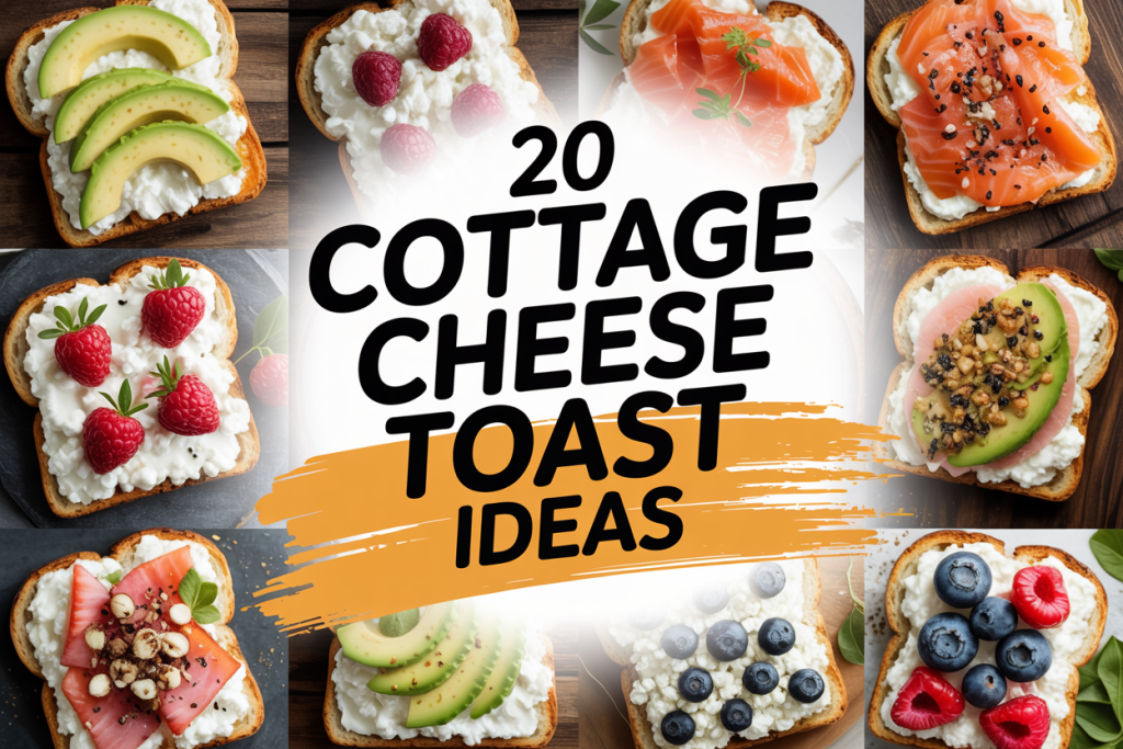 Cottage Cheese Toast Ideas