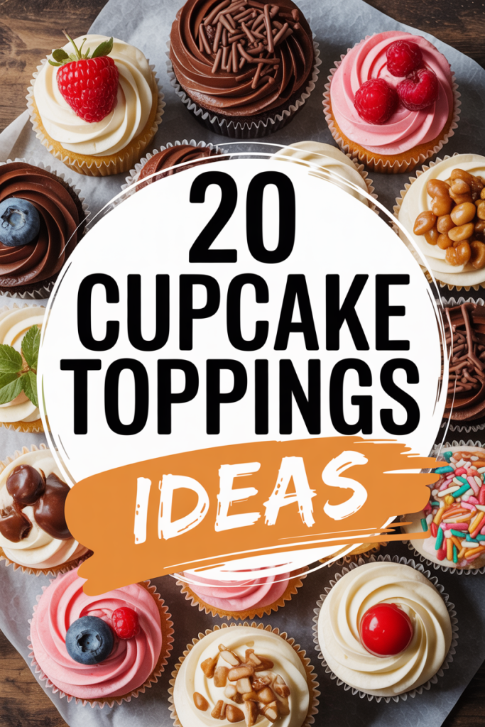 20 Cupcake Toppings That Turn Basic Batter Into Party Magic