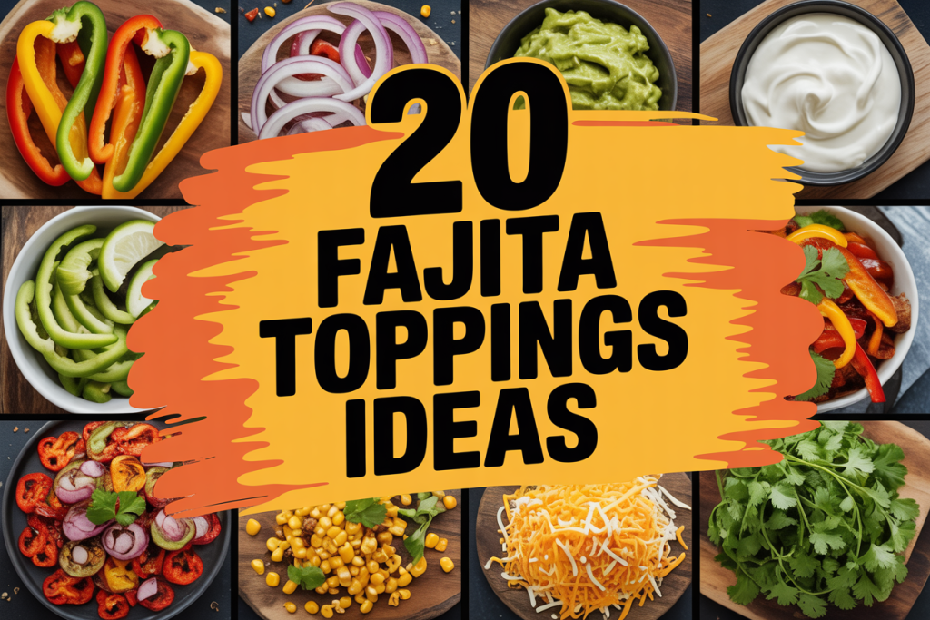 Fajita Toppings Ideas