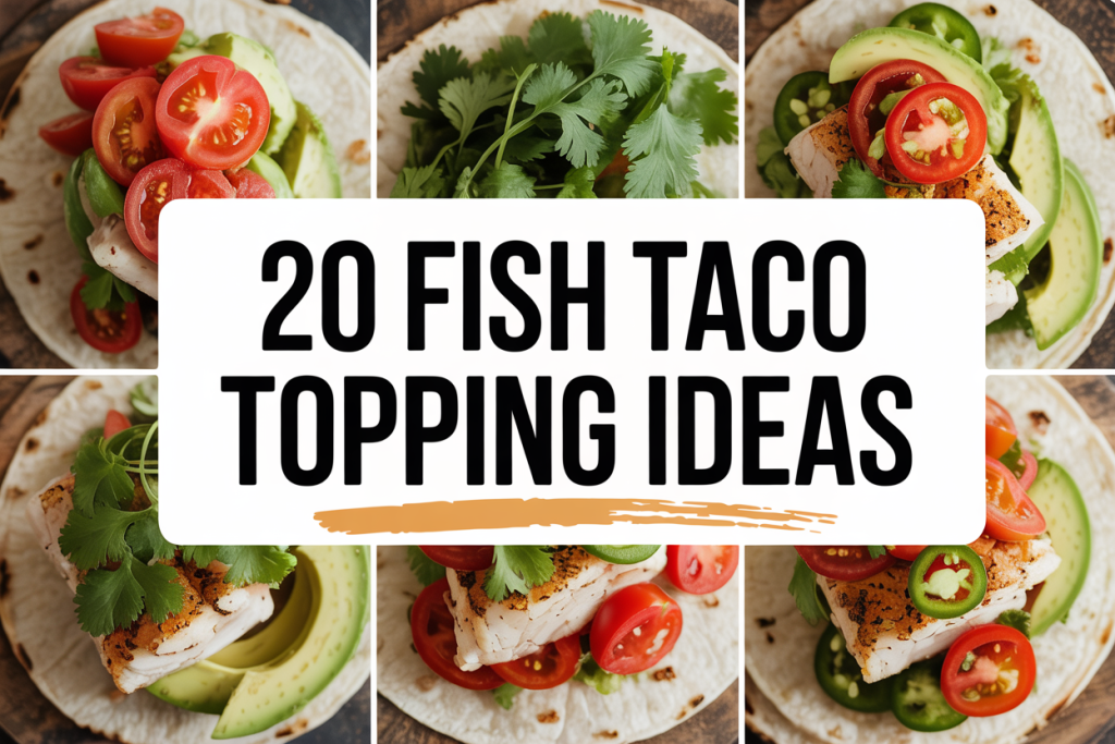 Fish Taco Toppings
