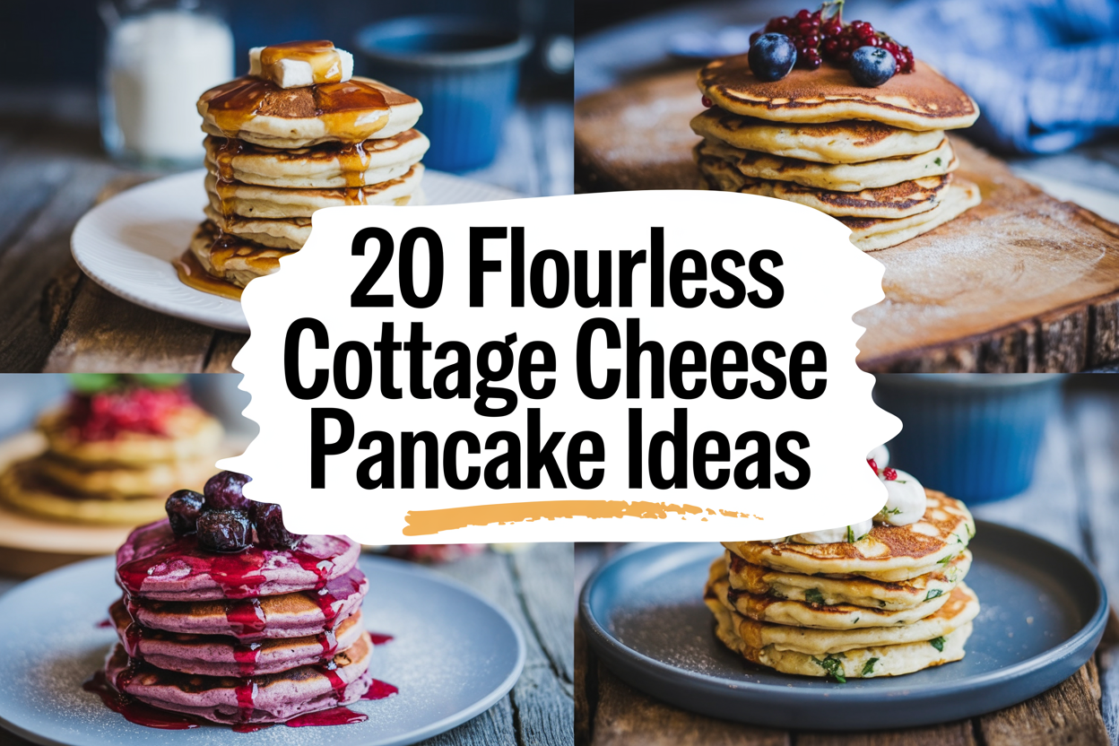 Flourless Cottage Cheese Pancake