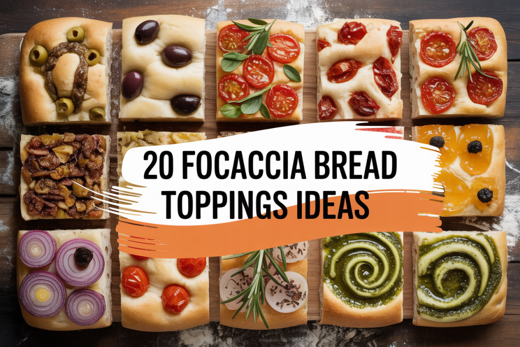 Focaccia Bread Toppings Ideas