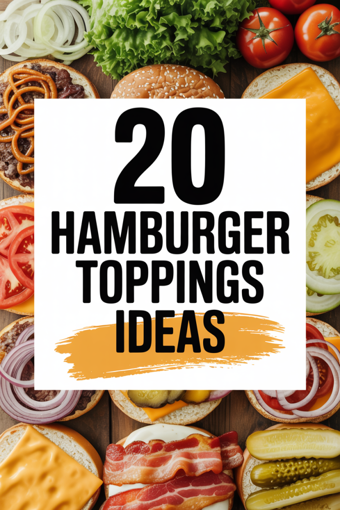 Hamburger Toppings