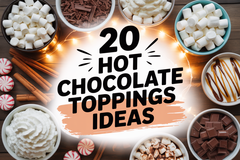 Hot Chocolate Toppings Ideas