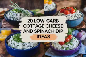 Low-Carb Cottage Cheese and Spinach Dip