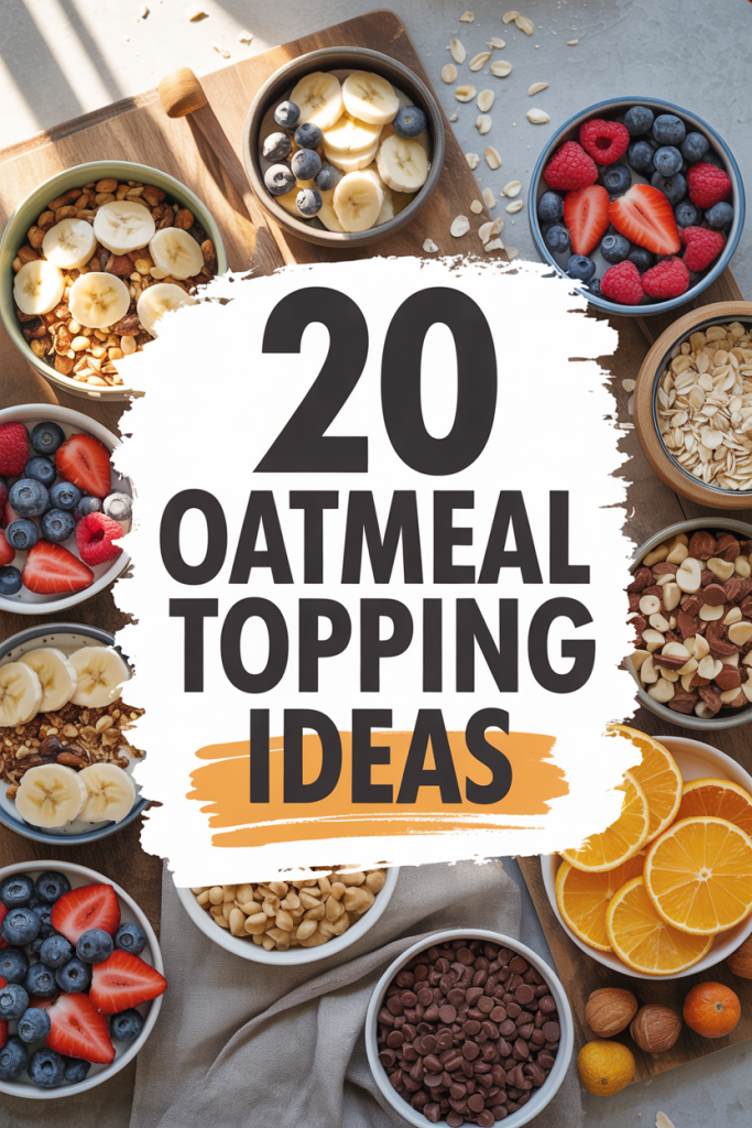 Oatmeal Topping Ideas