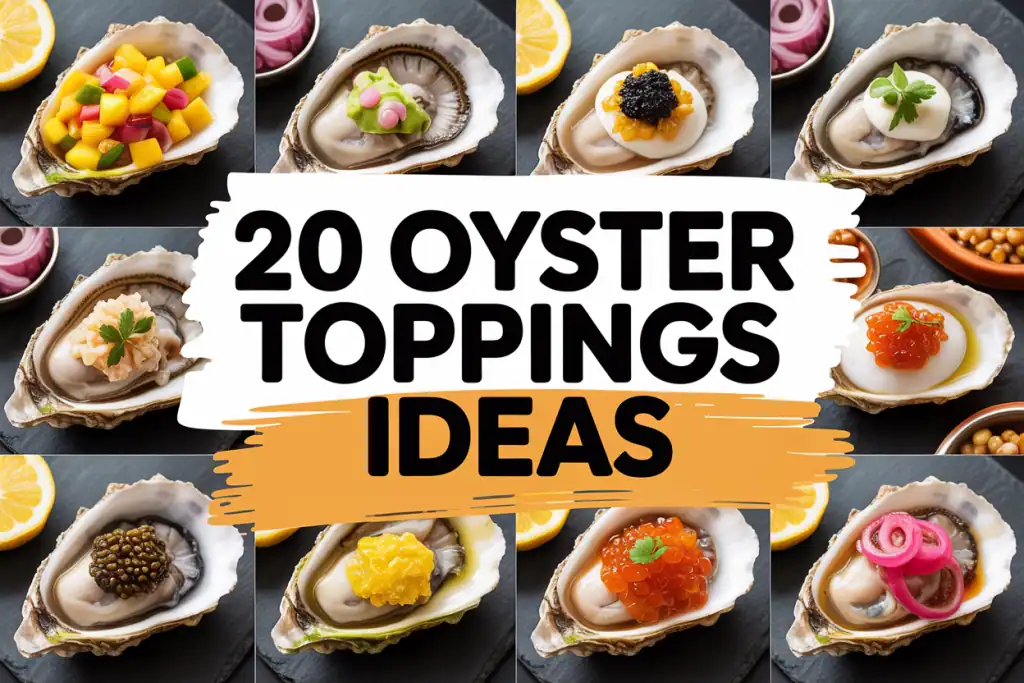 20 Oyster Toppings Ideas